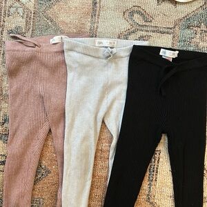 3-4t zara soft touch legging bundle